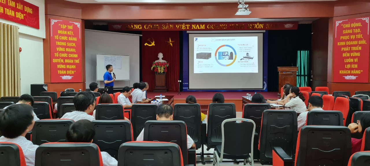 Thuyết trình SPDV số VNPT tại TTKD VNPT – Ninh Bình